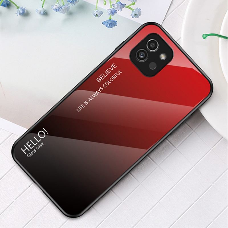 Coque Samsung Galaxy A03 Verre Trempé Hello