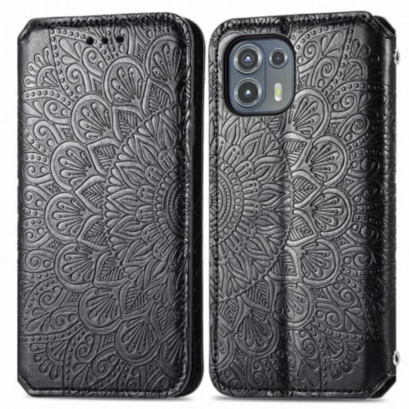 Flip Cover Motorola Edge 20 Lite Mandala