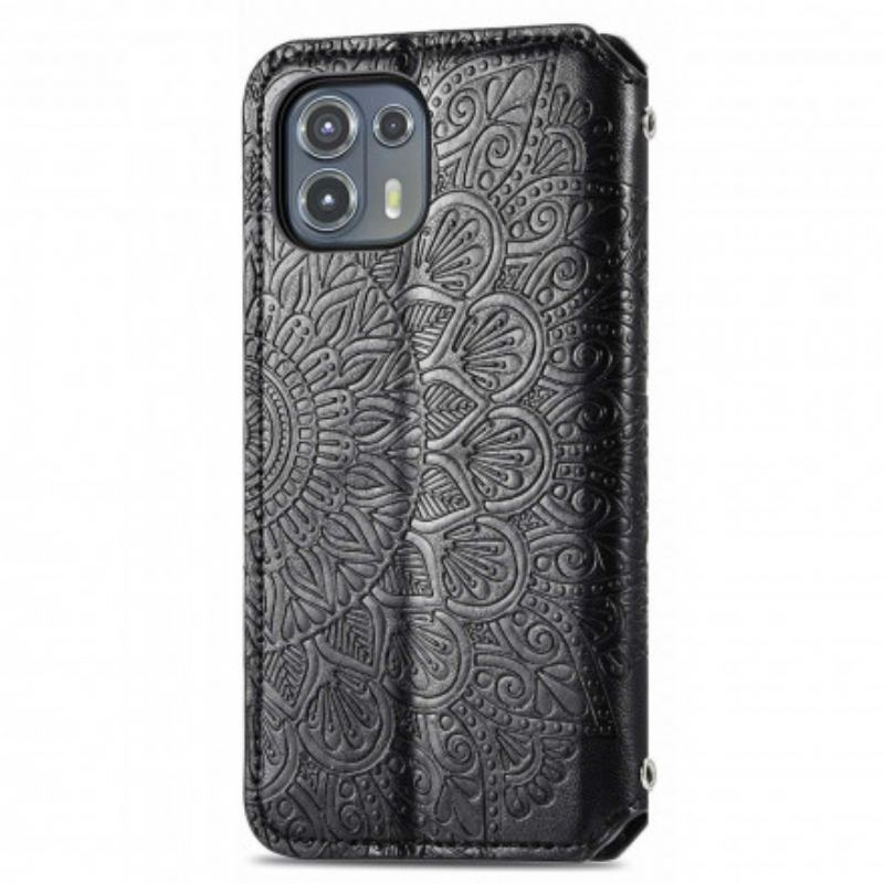 Flip Cover Motorola Edge 20 Lite Mandala