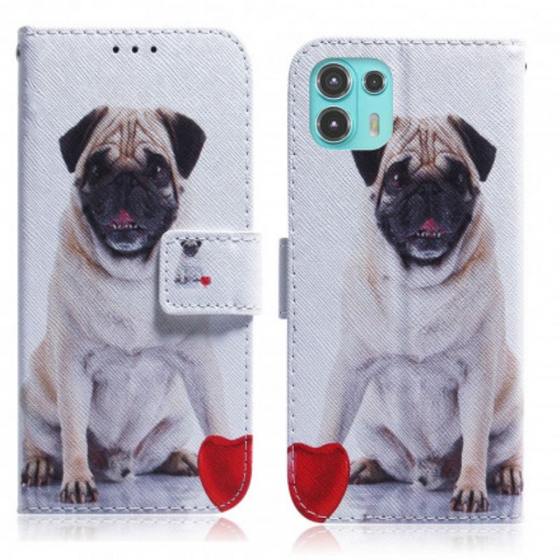 Housse Motorola Edge 20 Lite Pug Dog