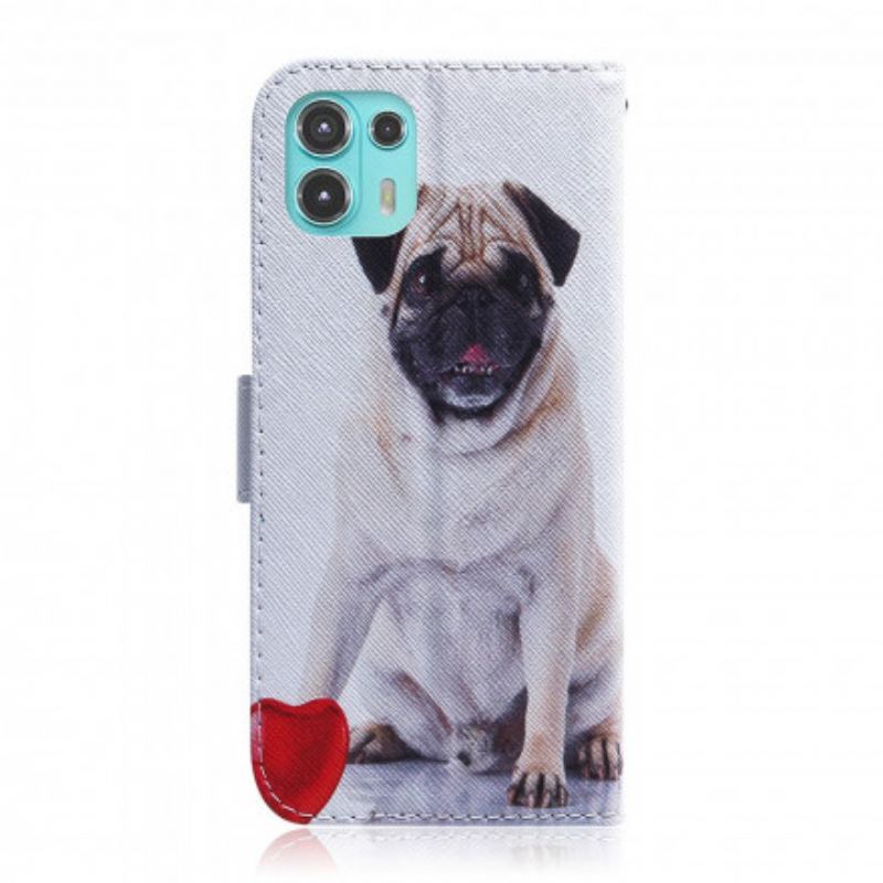 Housse Motorola Edge 20 Lite Pug Dog