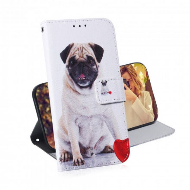 Housse Motorola Edge 20 Lite Pug Dog