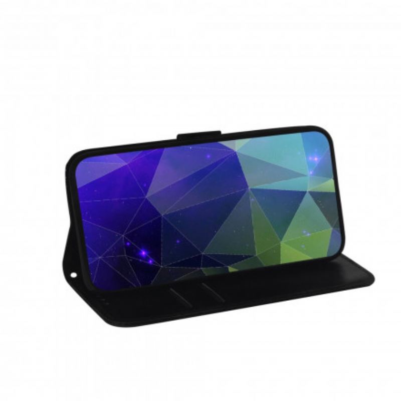 Housse Motorola Edge 20 Lite Simili Cuir Couverture Miroir