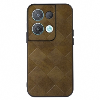 Coque Oppo Reno 8 Style Tissé