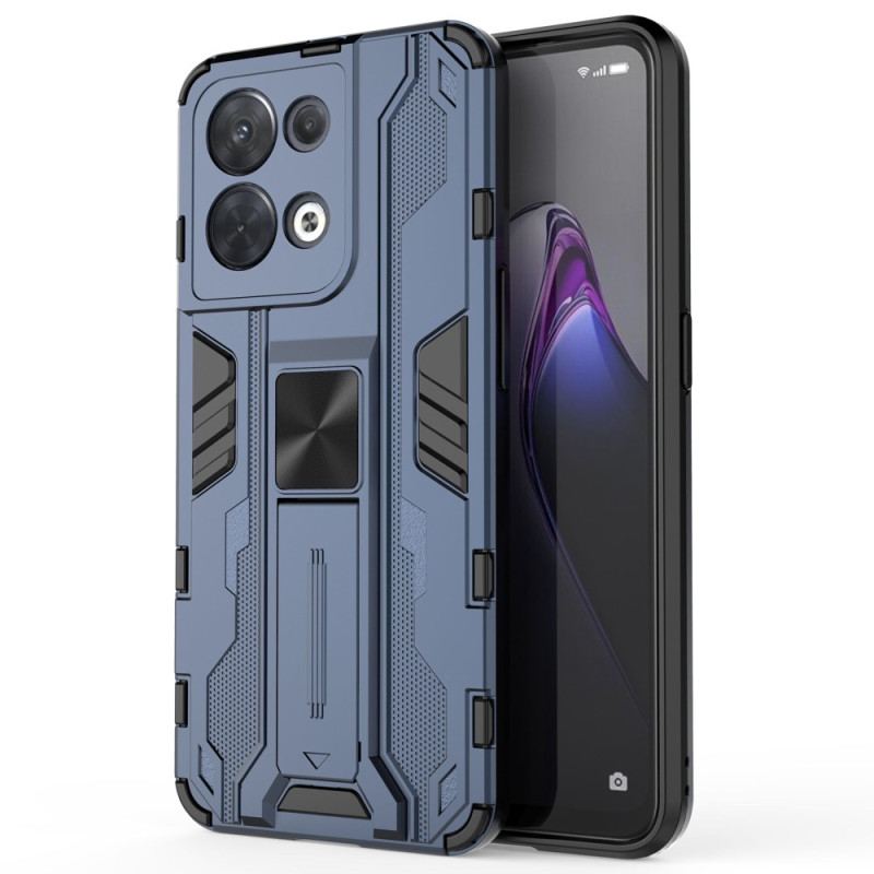 Coque Oppo Reno 8 Support Amovible Vertical et Horizontal