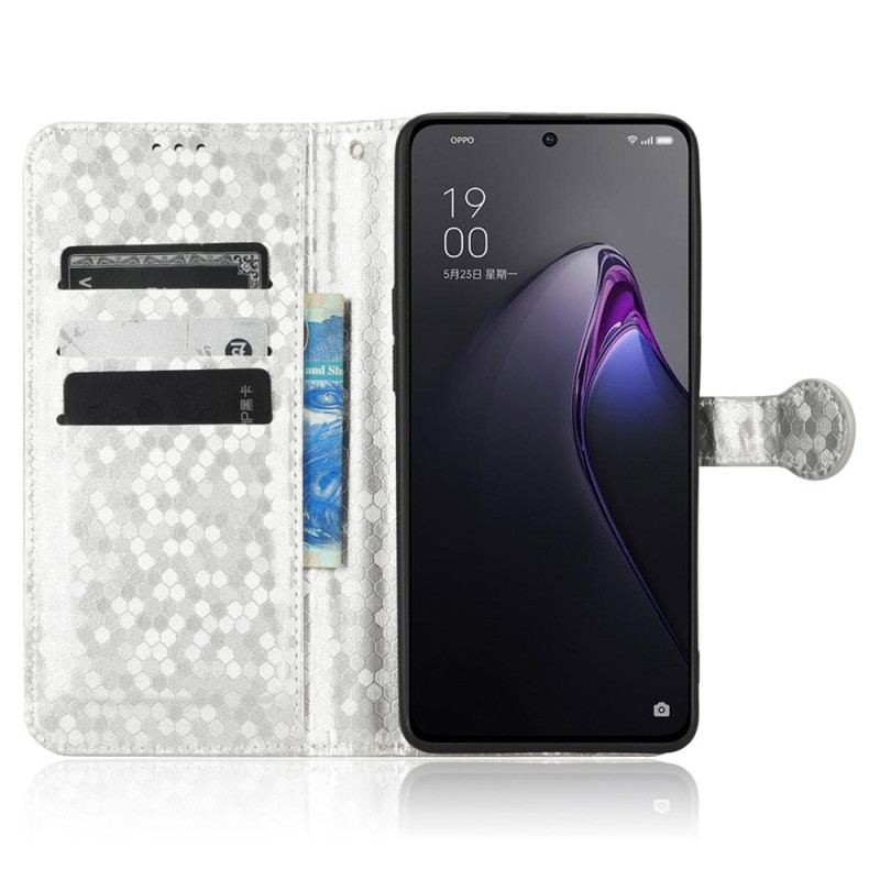 Housse Oppo Reno 8 Design 3D à Lanière