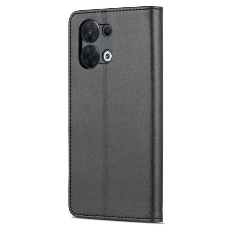 Housse Oppo Reno 8 Style Cuir AZNS