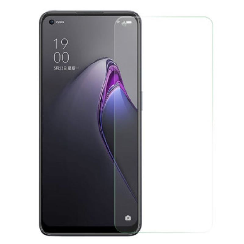 Protection en verre trempé pour l'écran du Oppo Reno 8