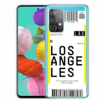 Coque Samsung Galaxy A32 4G Boarding Pass to Los Angeles