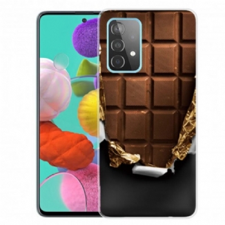 Coque Samsung Galaxy A32 4G Flexible Chocolat