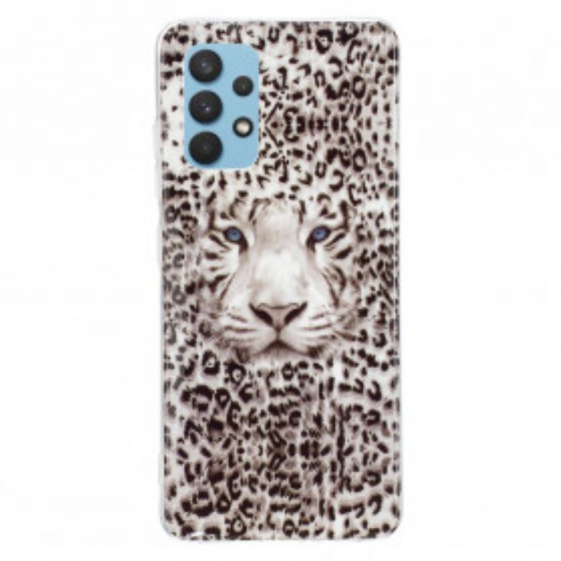 Coque Samsung Galaxy A32 4G Leopard Fluorescente