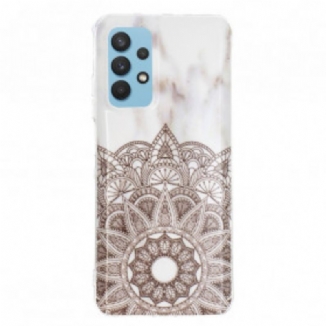 Coque Samsung Galaxy A32 4G Mandala Marbré