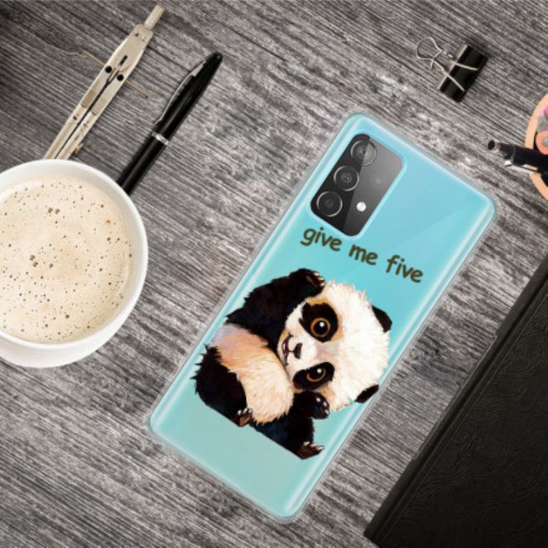 Coque Samsung Galaxy A32 4G Panda Give Me Five