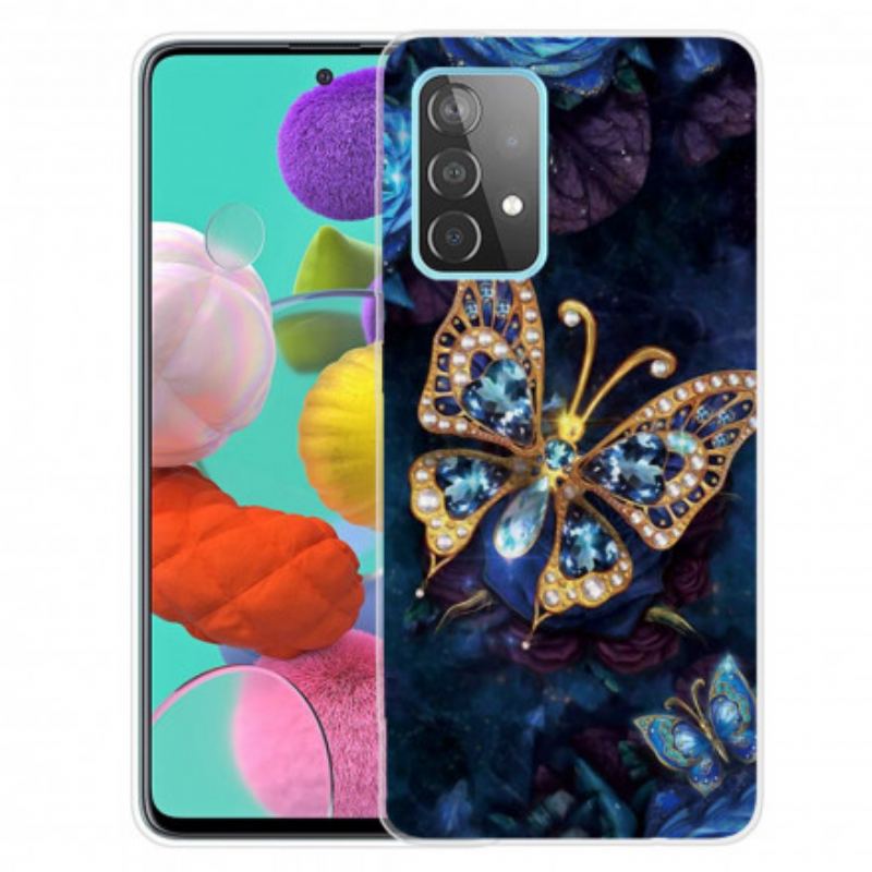 Coque Samsung Galaxy A32 4G Papillon Luxe