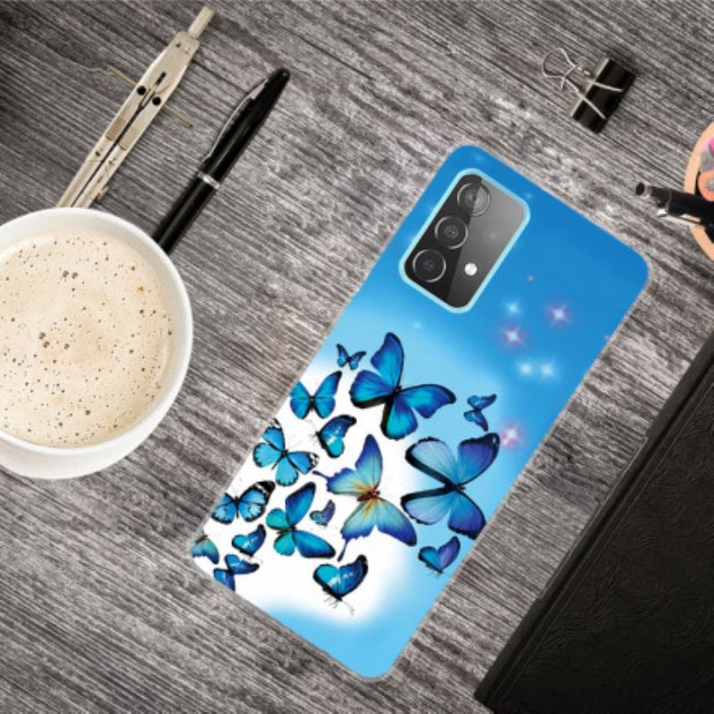 Coque Samsung Galaxy A32 4G Papillons Papillons