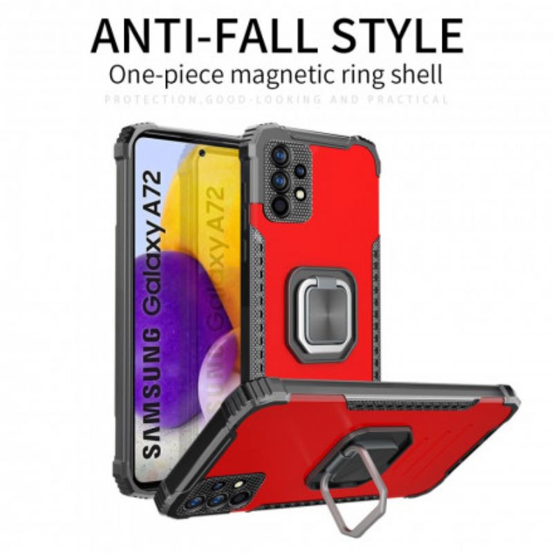 Coque Samsung Galaxy A32 4G Ring et Plaque Métal