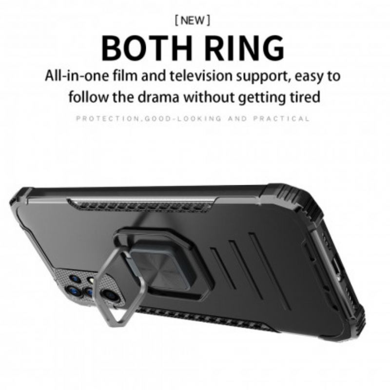 Coque Samsung Galaxy A32 4G Ring et Plaque Métal