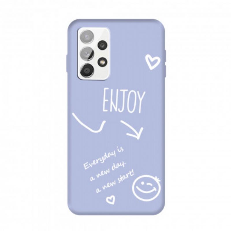 Coque Samsung Galaxy A32 4G Silicone Enjoy