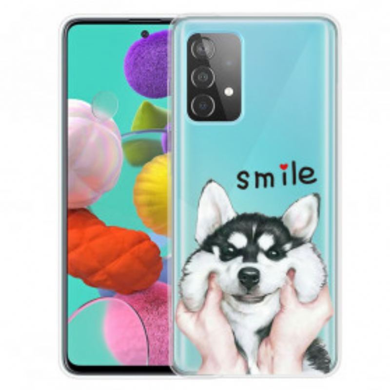 Coque Samsung Galaxy A32 4G Smile Dog