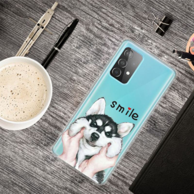 Coque Samsung Galaxy A32 4G Smile Dog