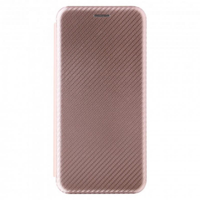 Flip Cover Samsung Galaxy A32 4G Fibre Carbone