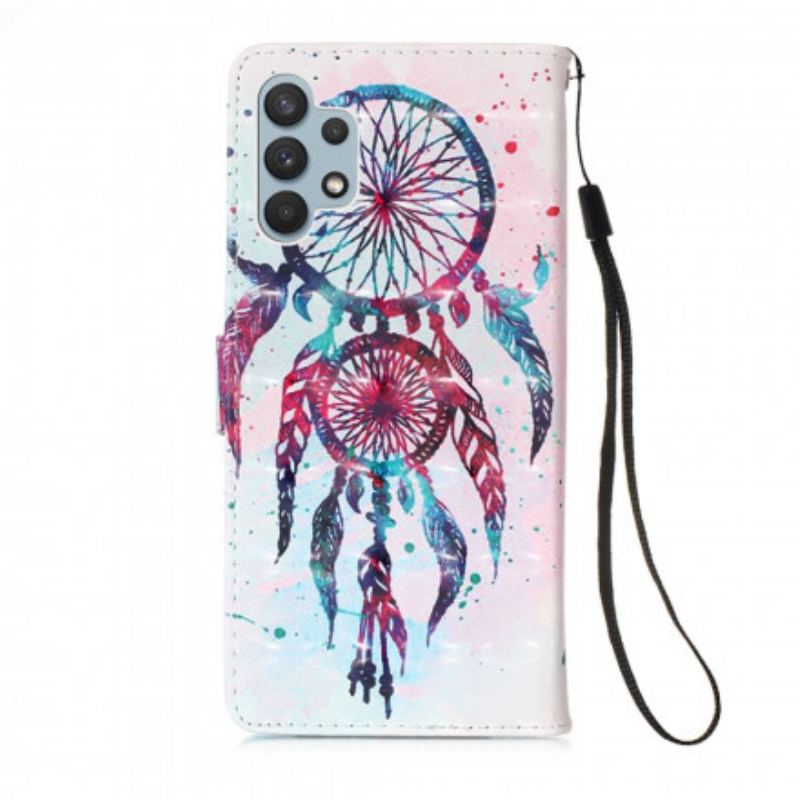 Housse Samsung Galaxy A32 4G Attrape Rêves Aquarelle