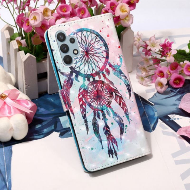 Housse Samsung Galaxy A32 4G Attrape Rêves Aquarelle