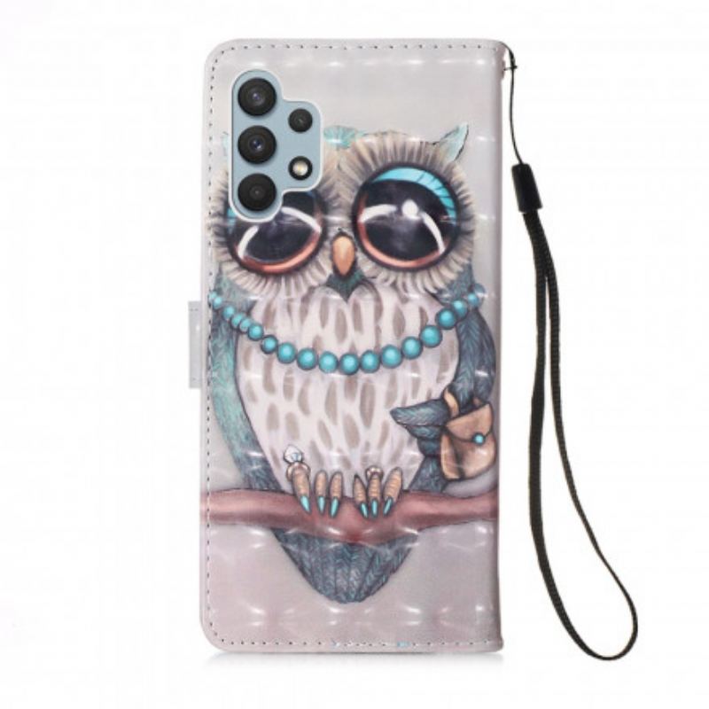 Housse Samsung Galaxy A32 4G Miss Hibou