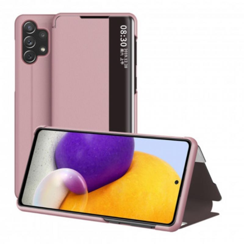 View Cover Samsung Galaxy A32 4G Simili Cuir