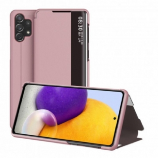 View Cover Samsung Galaxy A32 4G Simili Cuir