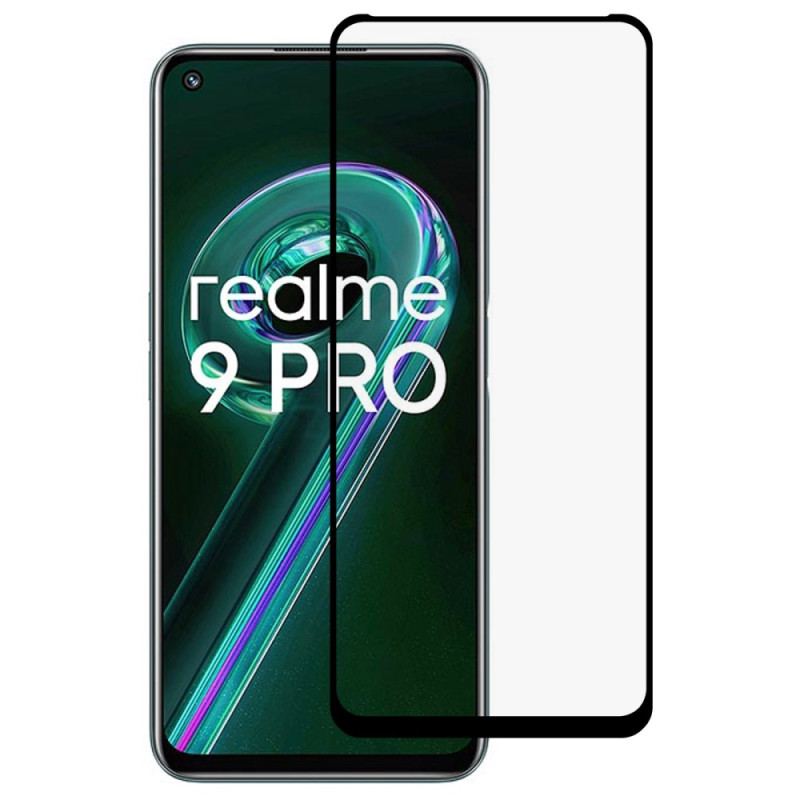 Protection en verre trempé Contour Noir pour Realme 9 Pro 5G