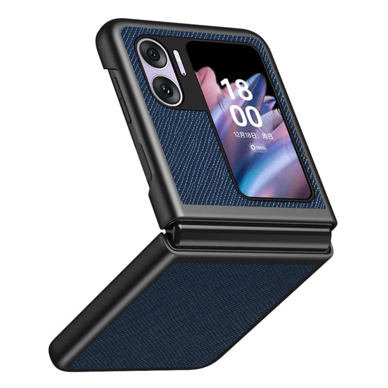 Coque Oppo Find N2 Flip Style Cuir Texturé