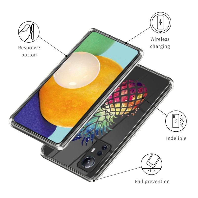 Coque Xiaomi 12 Lite Anti-Jaunissement Ananas