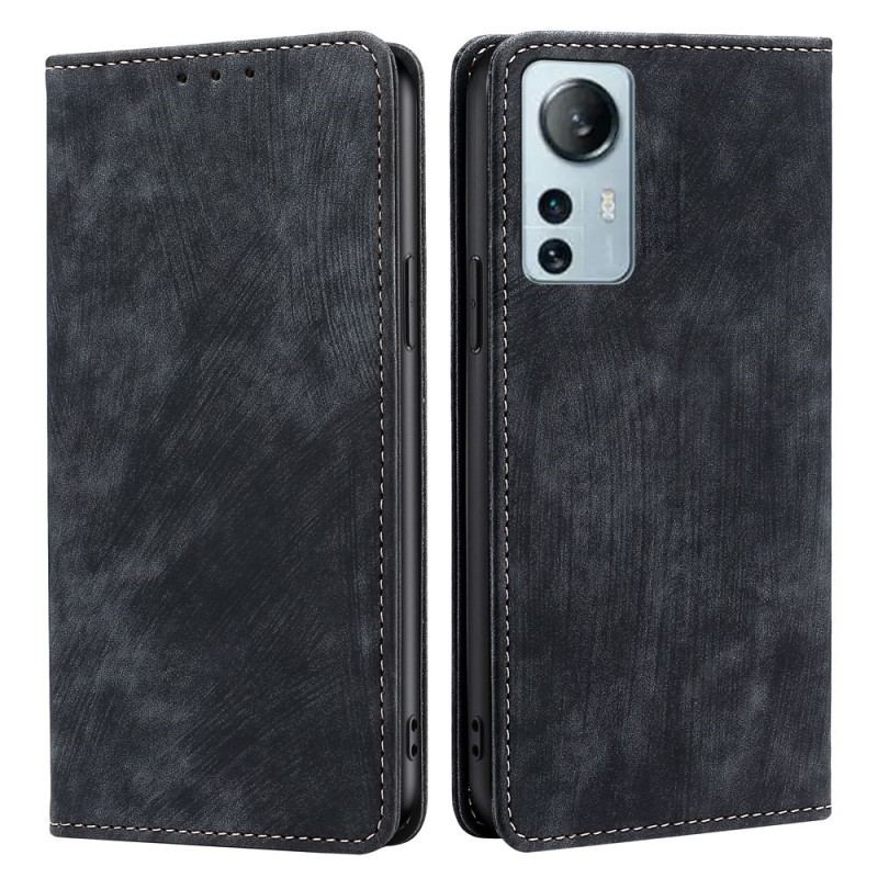 Flip Cover Xiaomi 12 Lite Style Cuir Rétro