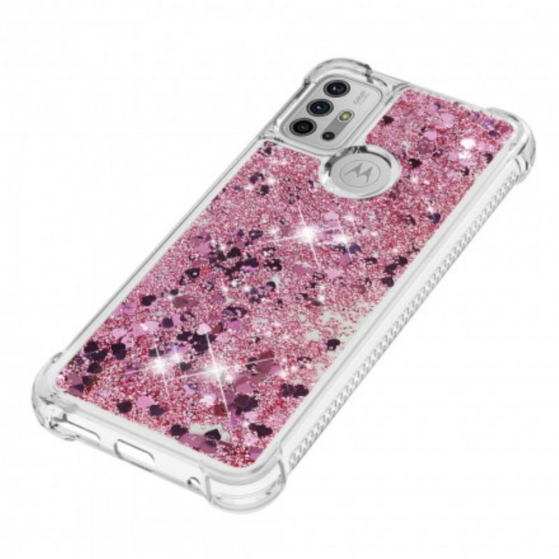 Coque Moto G30 / Moto G10 Désires Paillettes