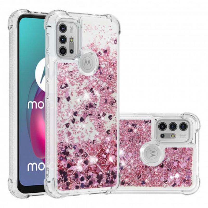 Coque Moto G30 / Moto G10 Désires Paillettes