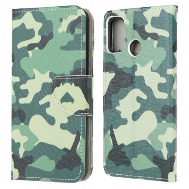 Housse Moto G30 / Moto G10 Camouflage Militaire