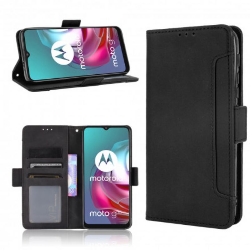 Housse Moto G30 / Moto G10 Classe Première Multi-Cartes