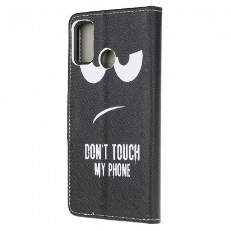 Housse Moto G30 / Moto G10 Don't Touch My Phone