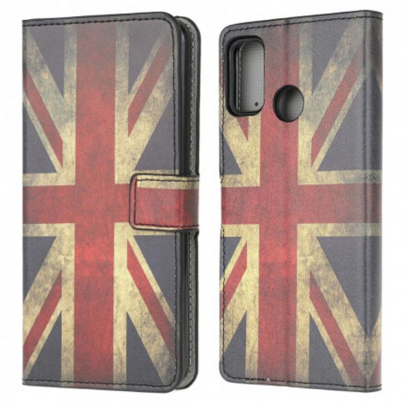 Housse Moto G30 / Moto G10 Drapeau Angleterre