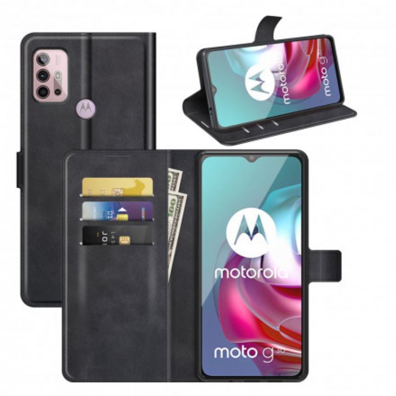 Housse Moto G30 / Moto G10 Fermoir Magnétique