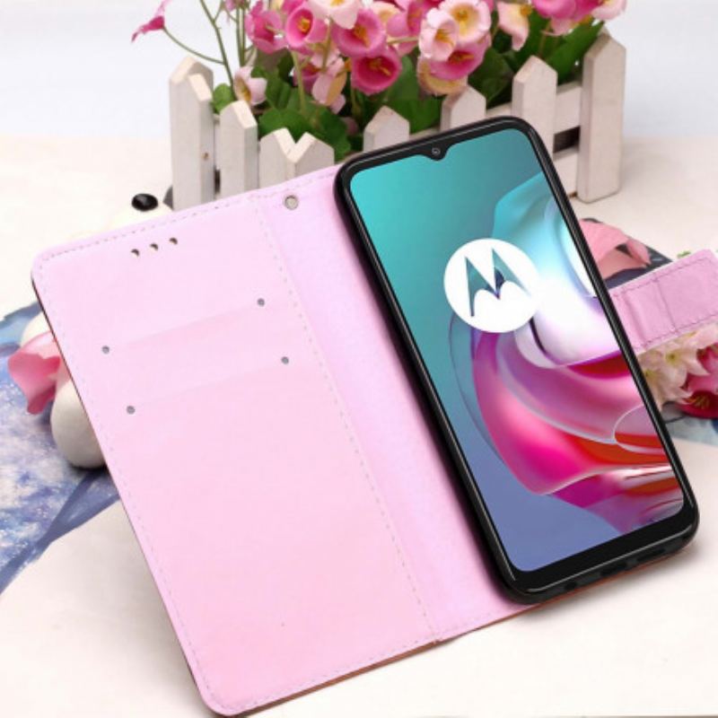 Housse Moto G30 / Moto G10 Panda Galaxie