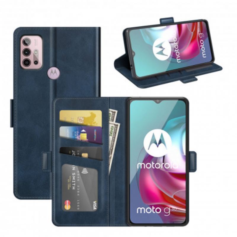 Housse Moto G30 / Moto G10 Rabat Double