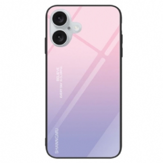 Coque iPhone 16 Dégradé Rose Violet