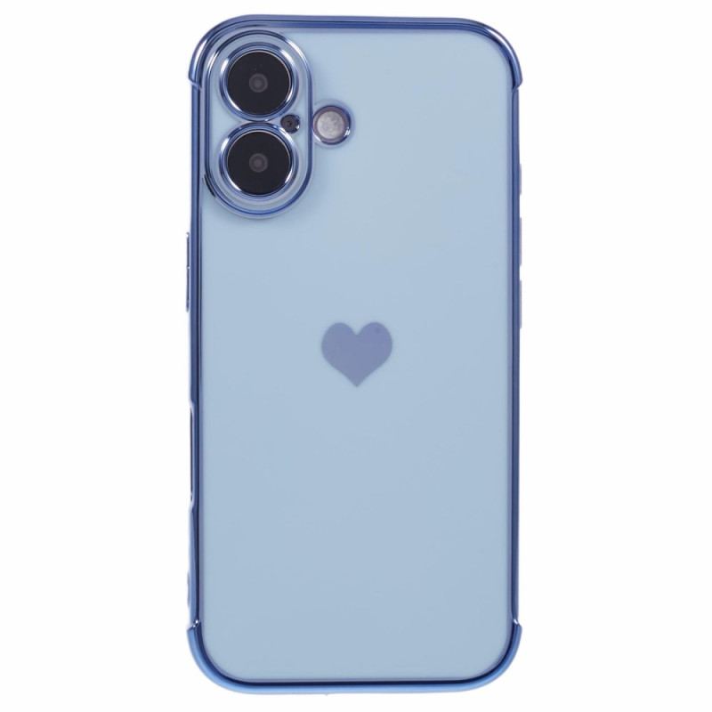 Coque iPhone 16 Motif Coeur