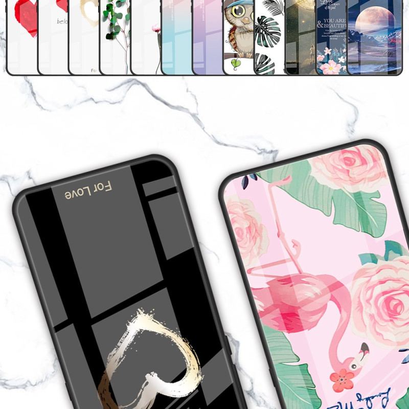 Coque iPhone 16 Verre Trempé Pivoine