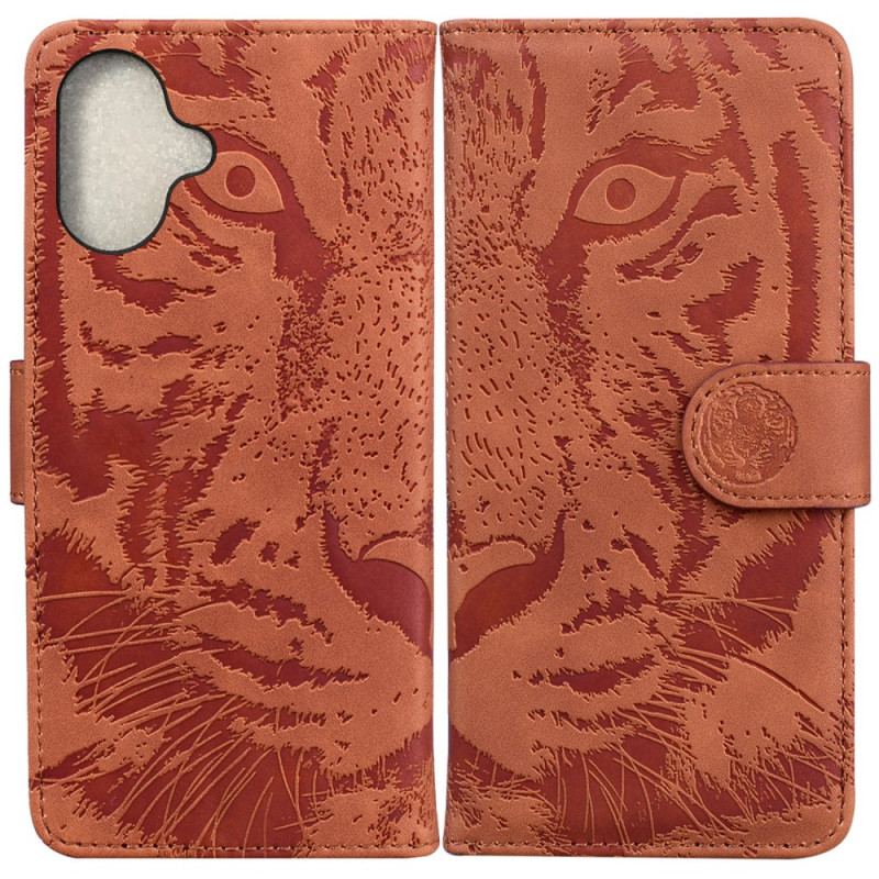 Housse iPhone 16 Empreinte de Tigre