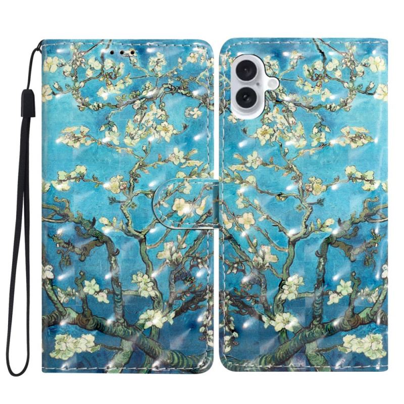 Housse iPhone 16 Fleur d'Abricot