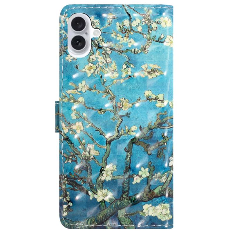 Housse iPhone 16 Fleur d'Abricot