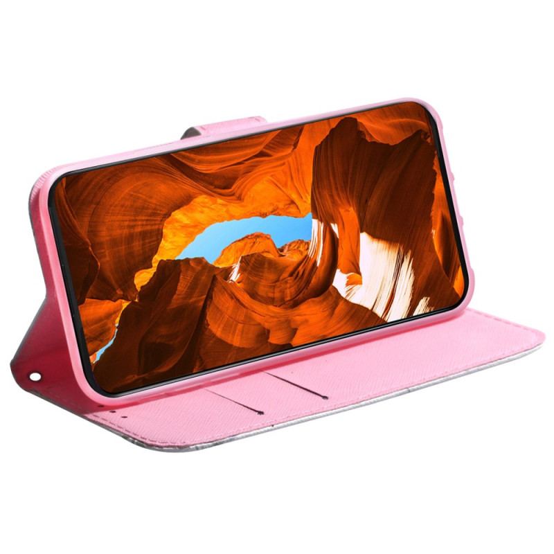 Housse iPhone 16 Fleur Rose